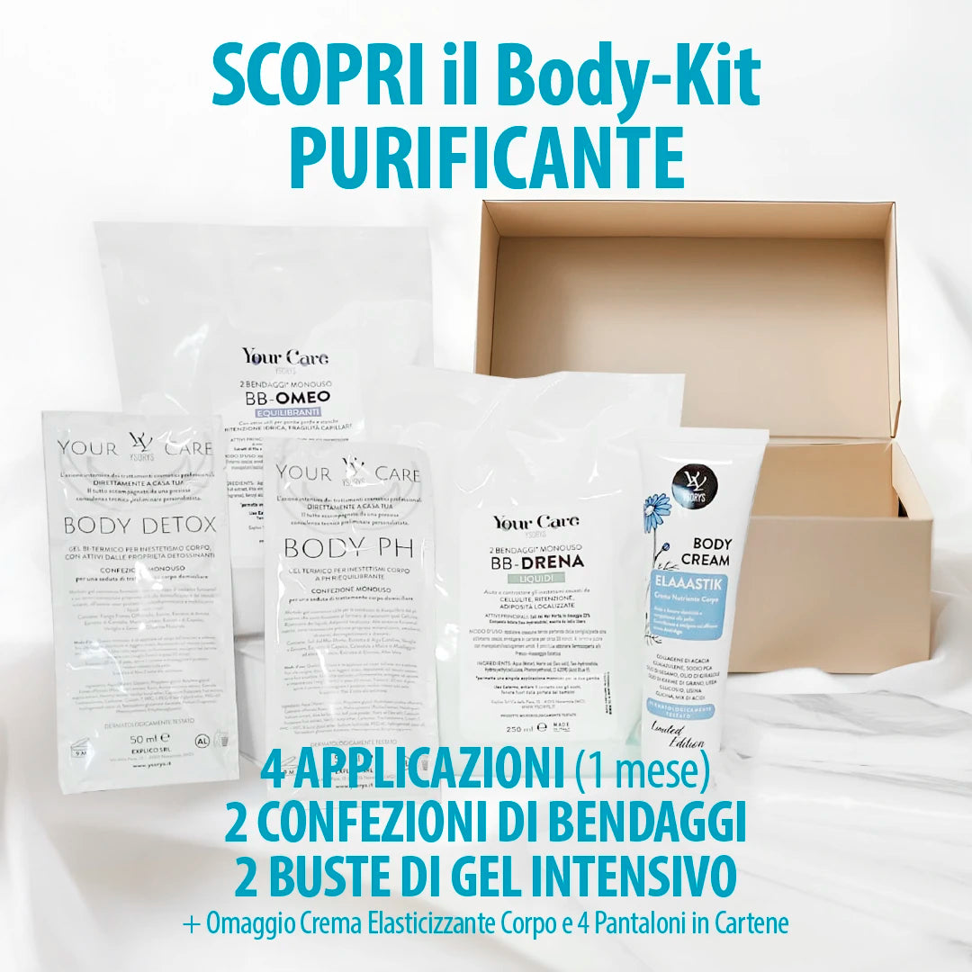 DETOX - Body Flash - 4 Sedute Trattamento Corpo
