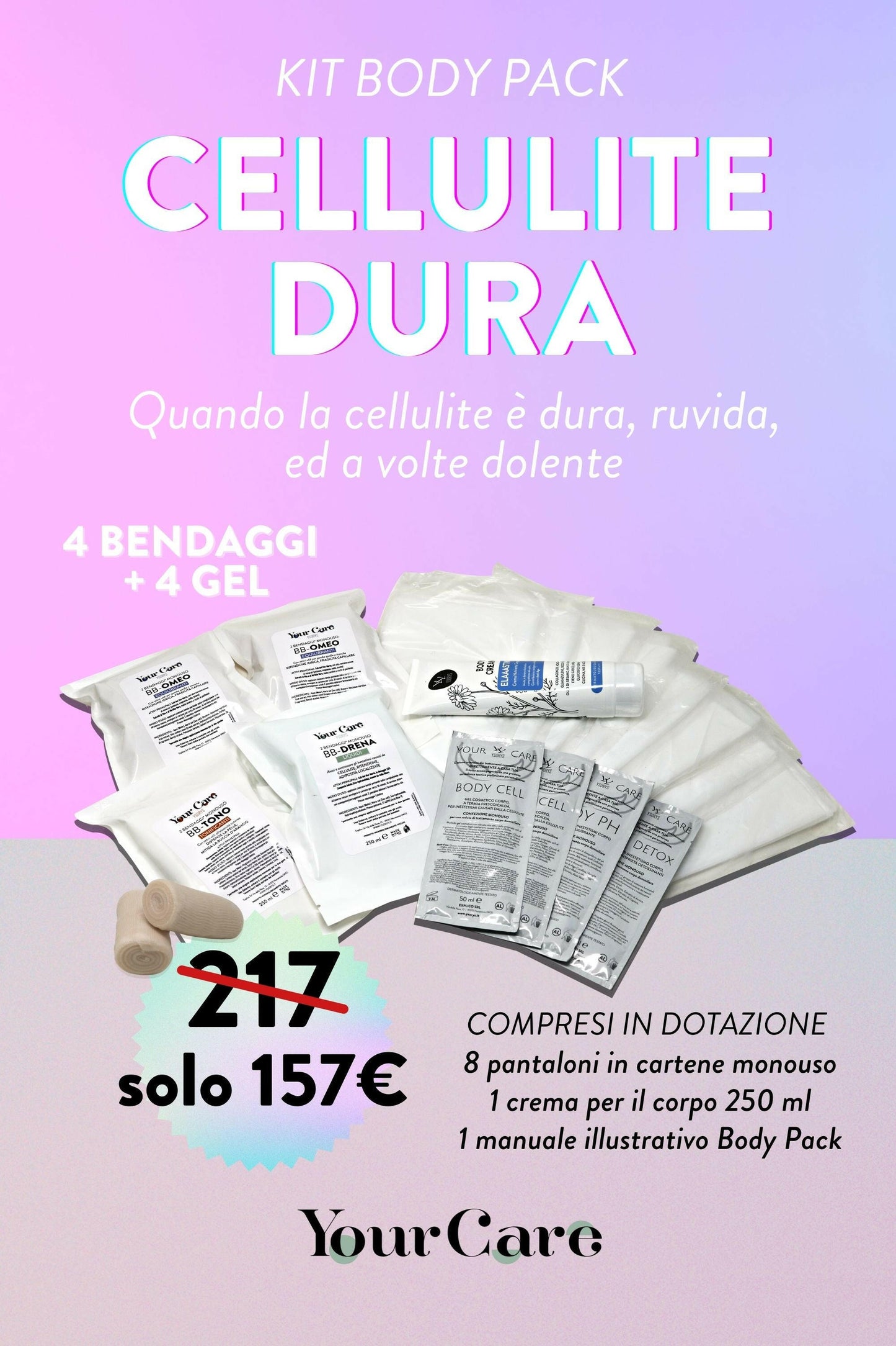 BODY PACK CELLULITE DURA