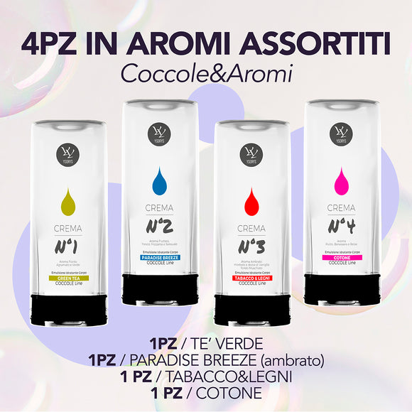 KIT/4 - Coccole e Aromi - Idratanti Corpo
