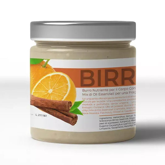 BIRR Butter ARANCIO & CANNELLA - 200 ml.